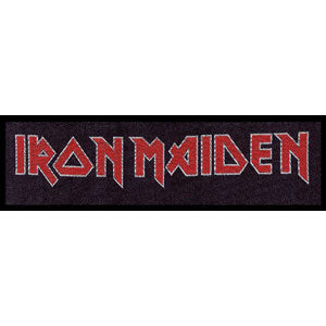 Iron Maiden Logo Woven Jumbo Patch