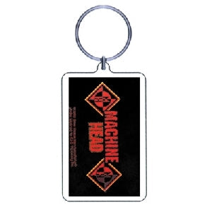 Machine Head Plastic Key Chain