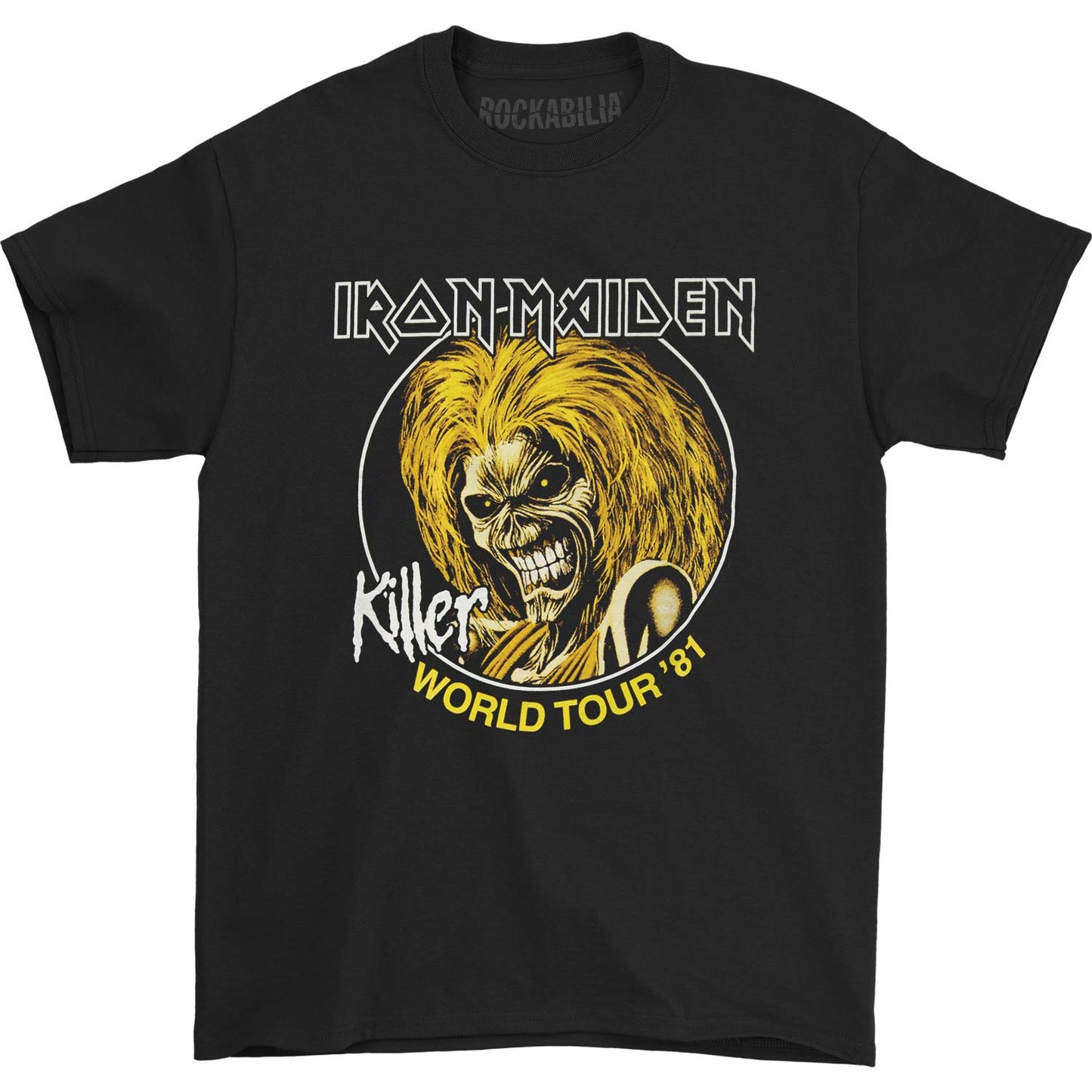 Iron Maiden Killer World Tour 81 T-shirt