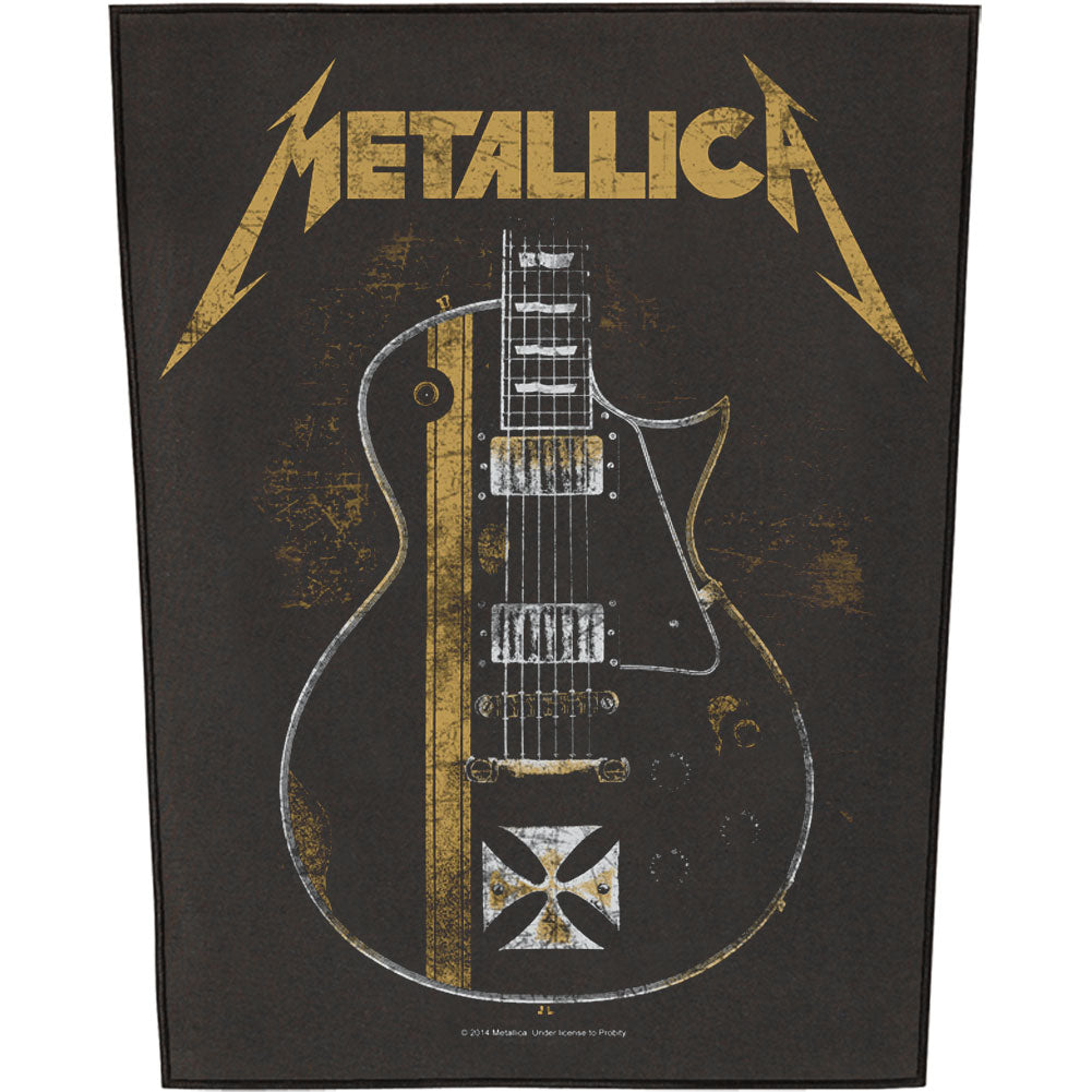 Metallica Hetfield Guitar Back Patch