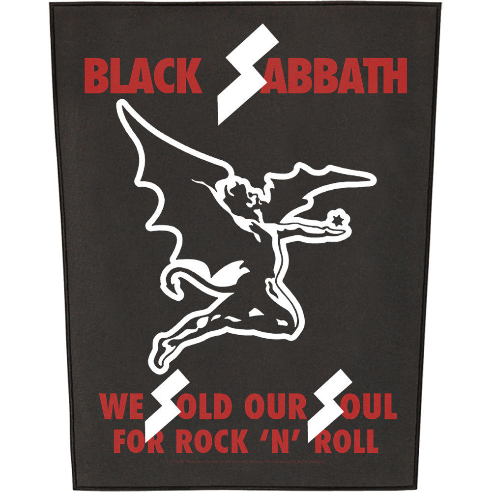 Black Sabbath We Sold Our Souls Back Patch