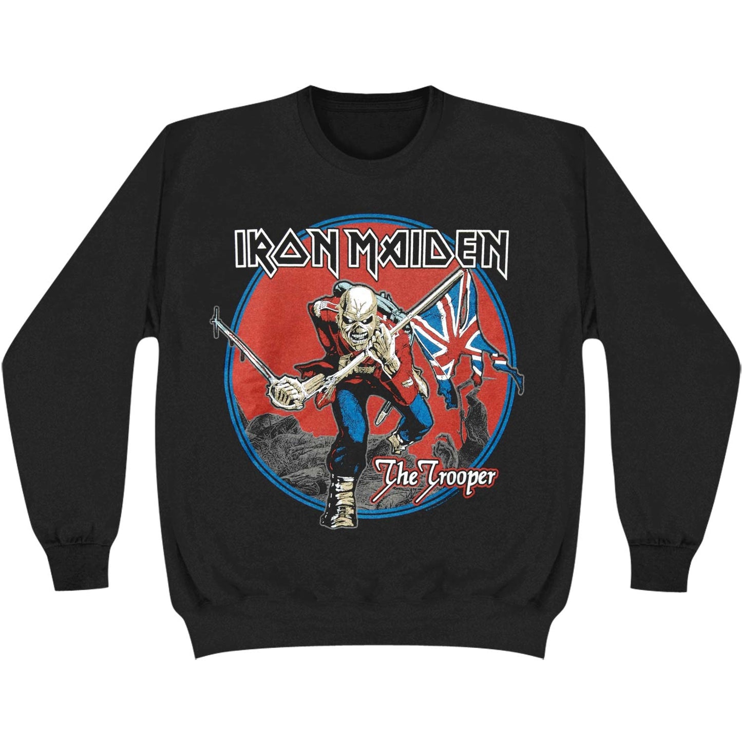 Iron Maiden Trooper Red Sky Sweatshirt