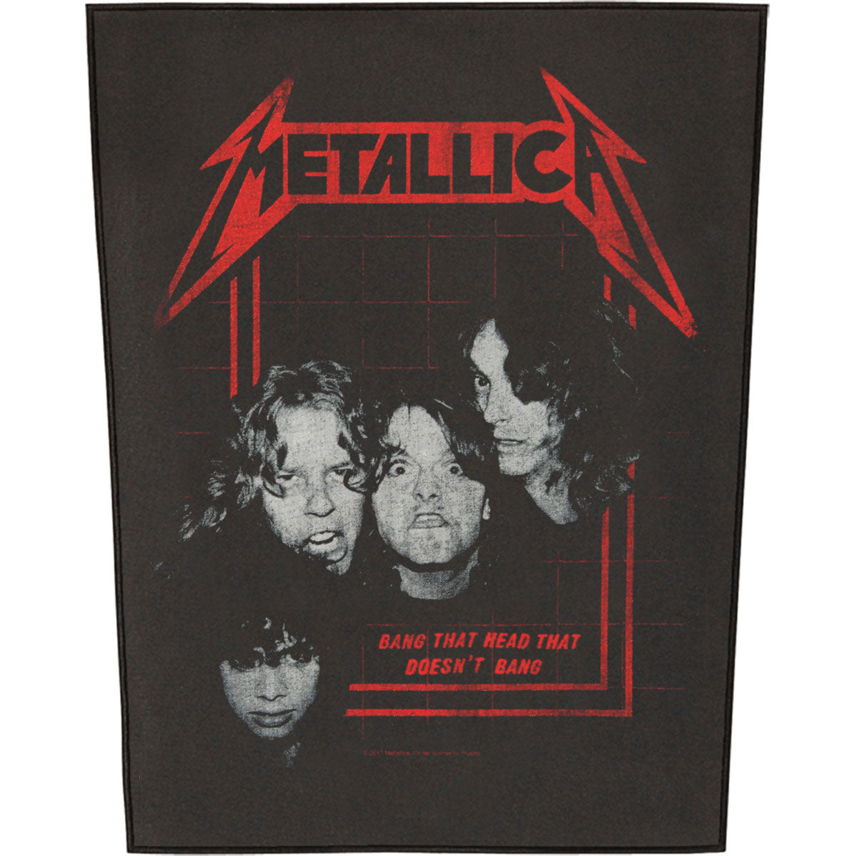 Metallica Bang That Head Back Patch