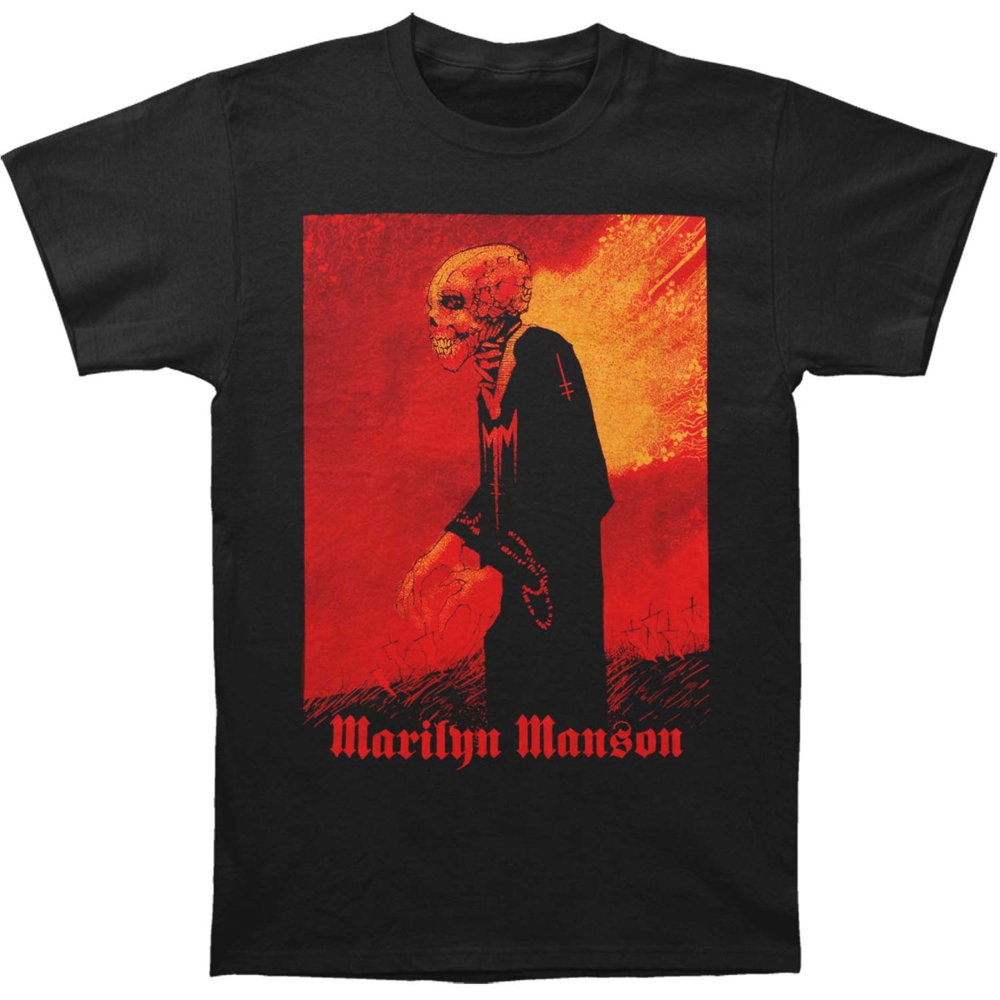 Marilyn Manson Mad Monk Slim Fit T-shirt