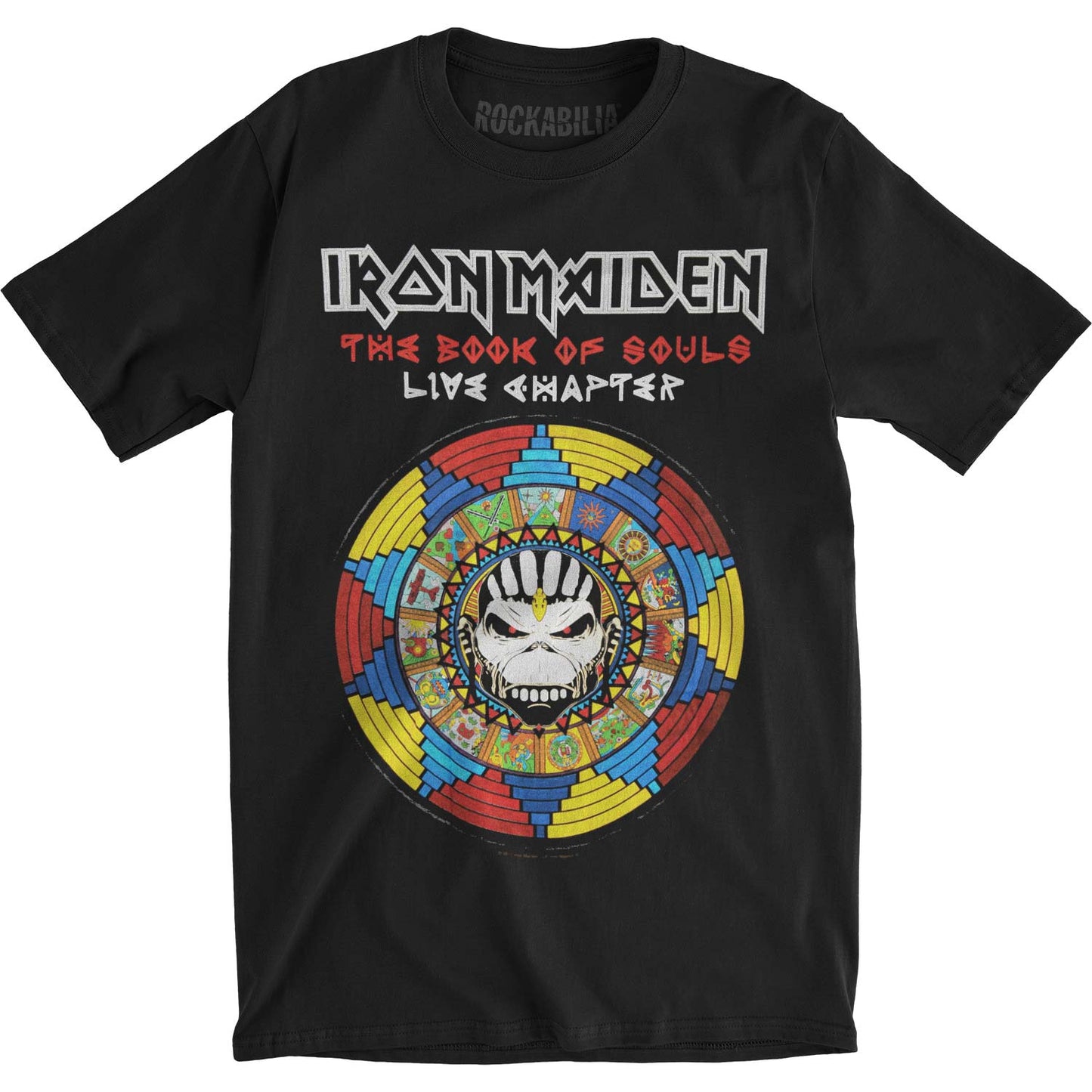 Iron Maiden Book Of Souls Live Chapter Slim Fit T-shirt