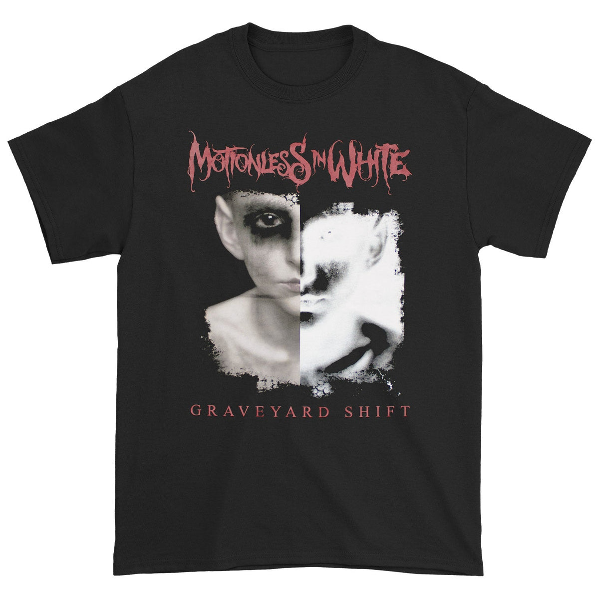Motionless In White Split Screen Slim Fit T-shirt