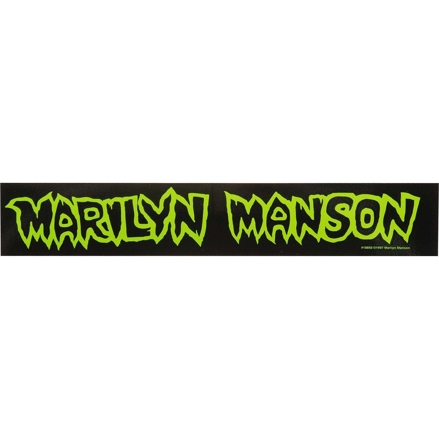Marilyn Manson Logo Sticker