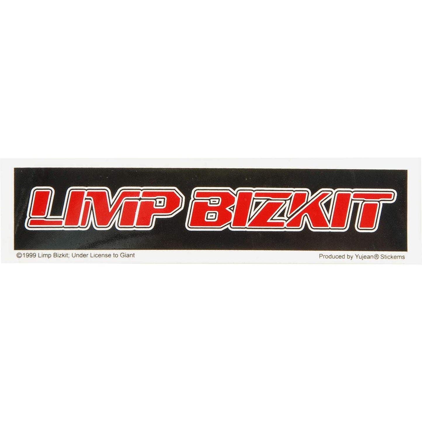 Limp Bizkit Red Logo Sticker