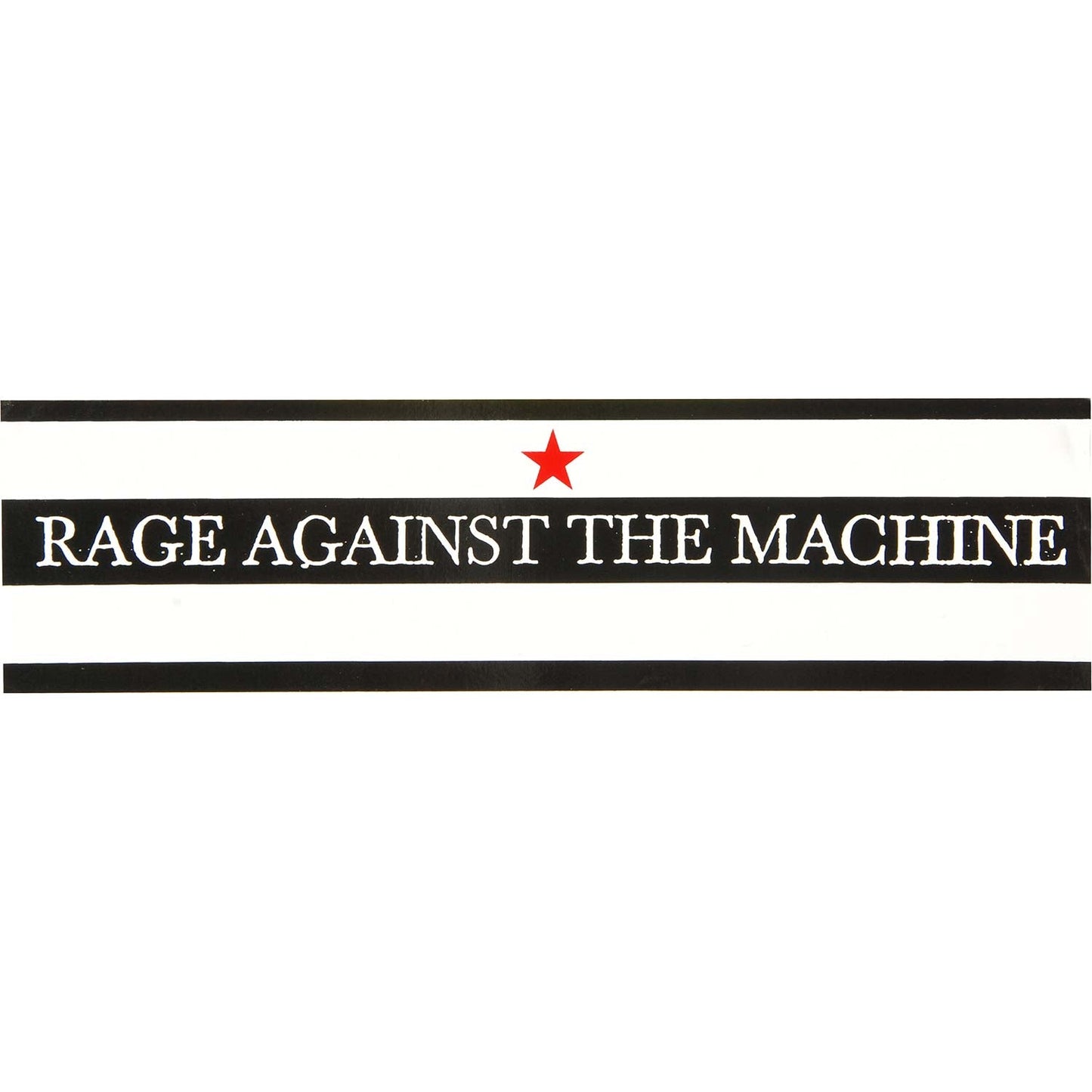 Rage Against The Machine Stripes Sticker