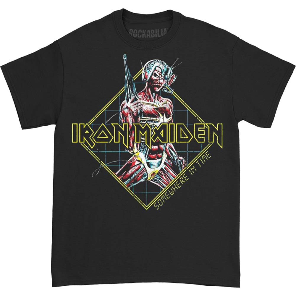 Iron Maiden Somewhere In Time Diamond Slim Fit T-shirt