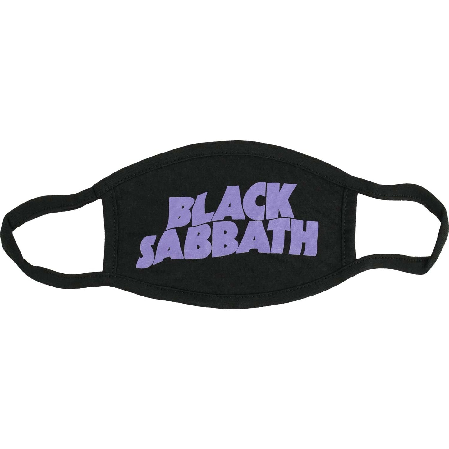 Black Sabbath Wavy Logo Face Mask