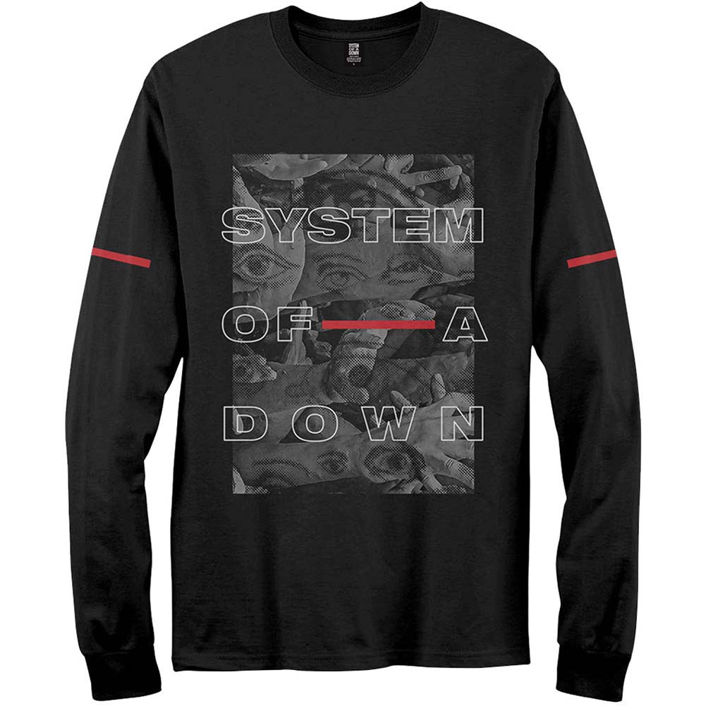 System Of A Down Eye Collage Long Sleeve