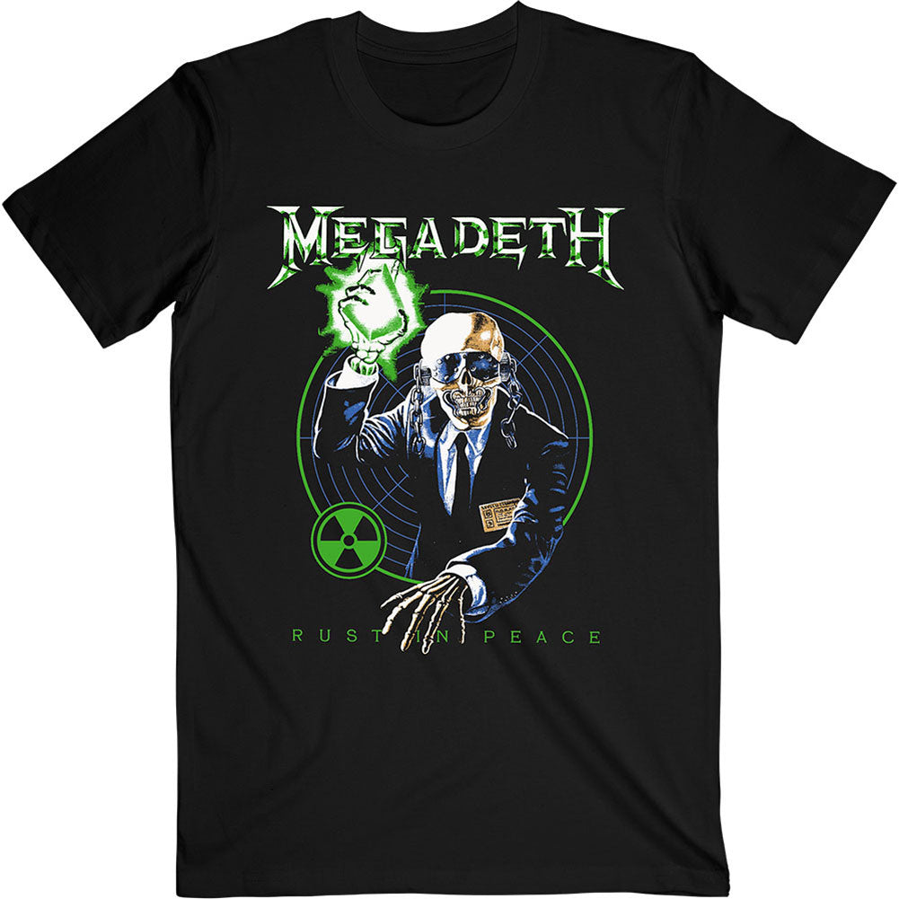 Megadeth Vic Target RIP Anniversary Slim Fit T-shirt