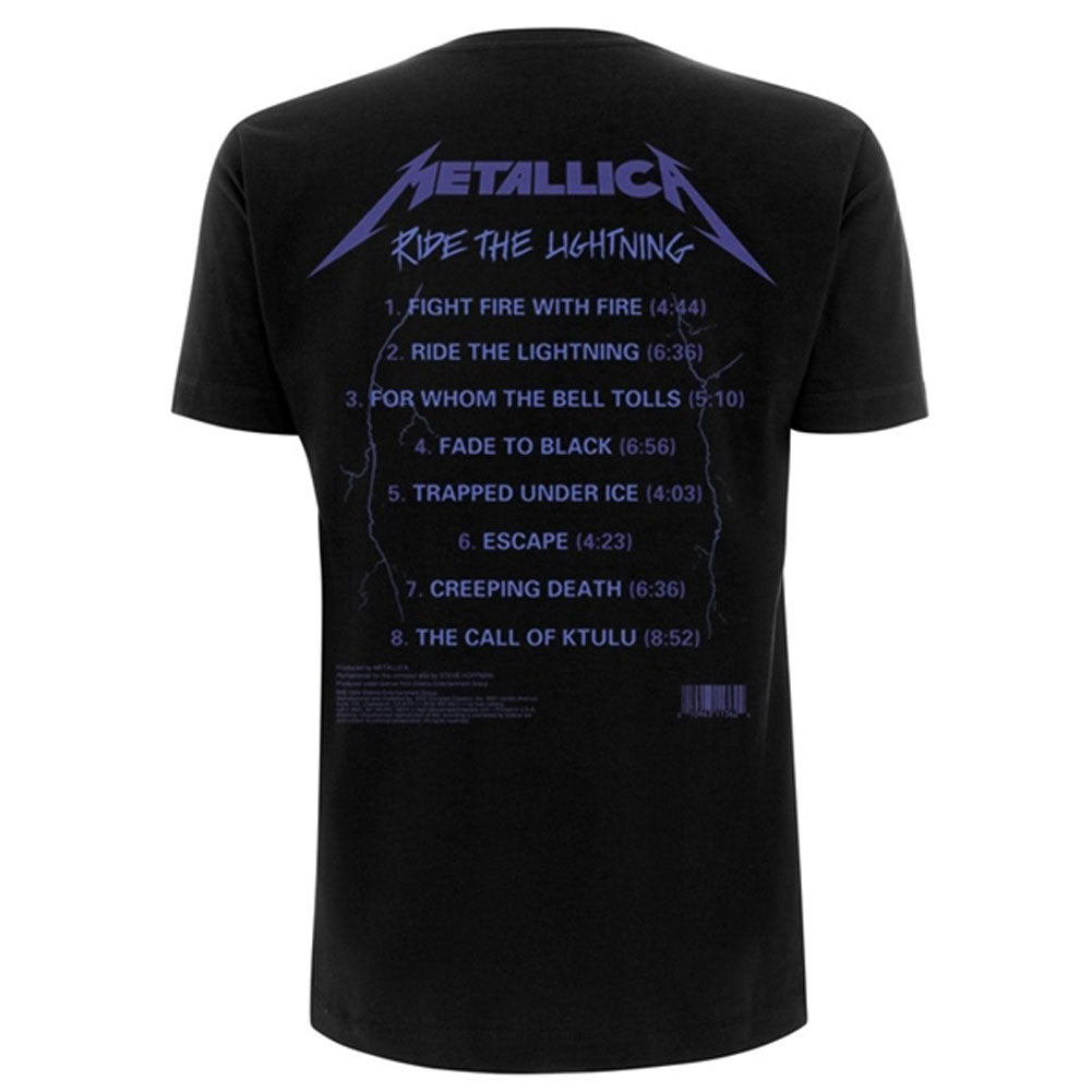 Metallica Ride The Lightning Tracks T-shirt