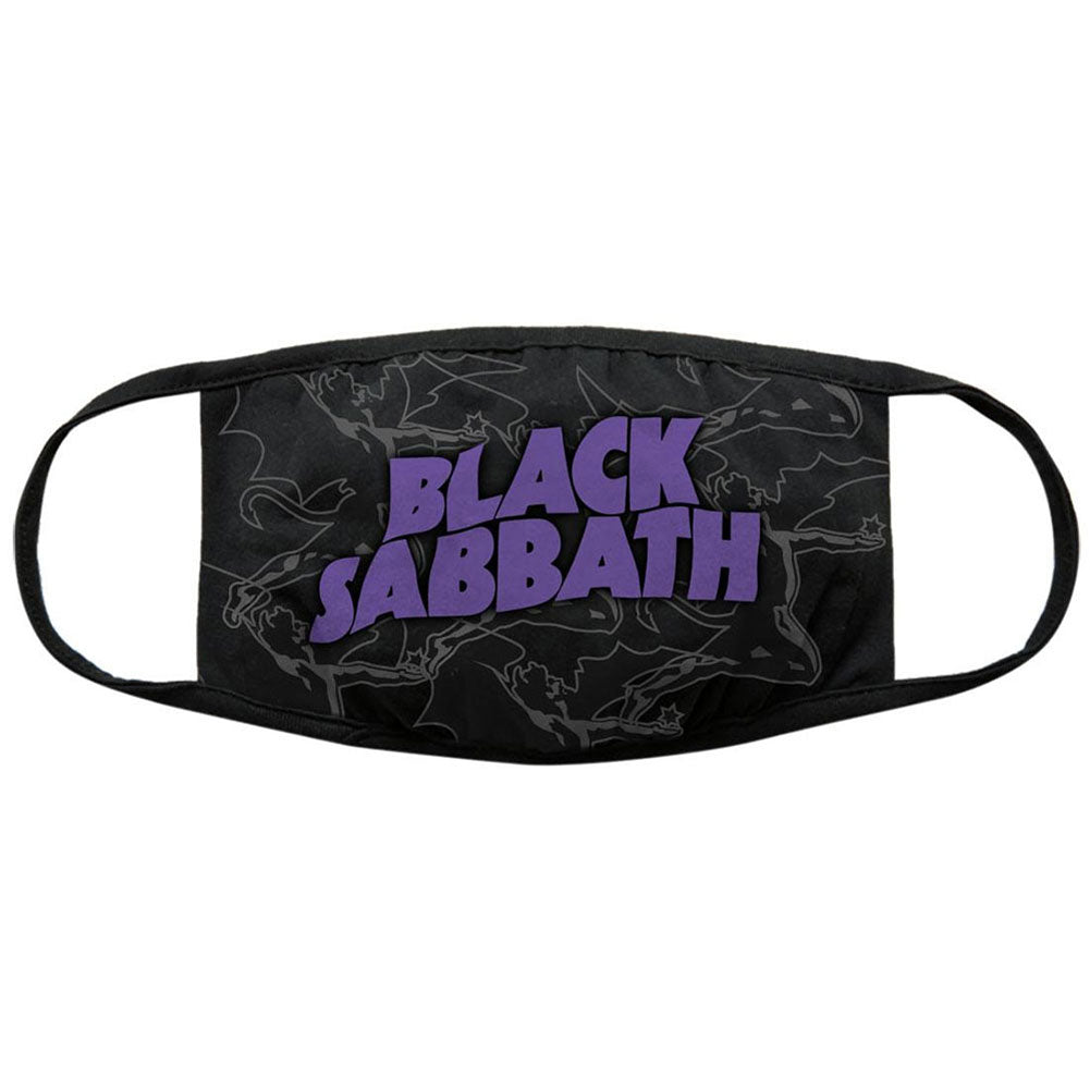Black Sabbath Distressed Face Mask