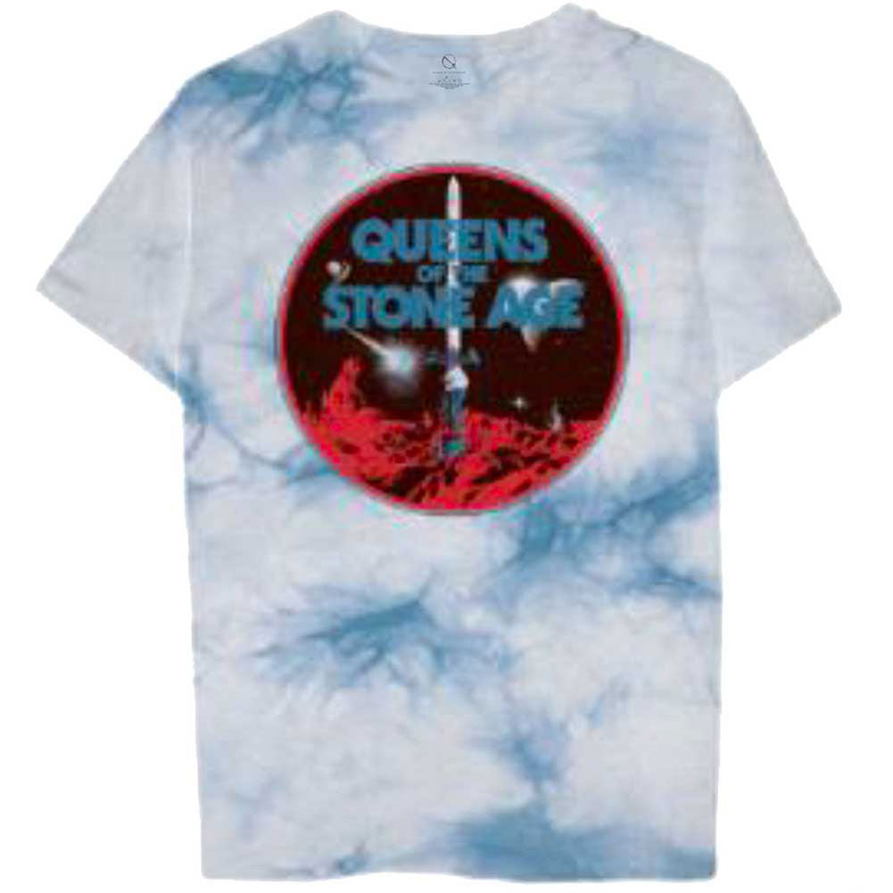 Queens Of The Stone Age Branca Sword (Dip-Dye) Tie Dye T-shirt