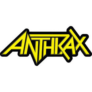 Anthrax Yellow Logo Sticker