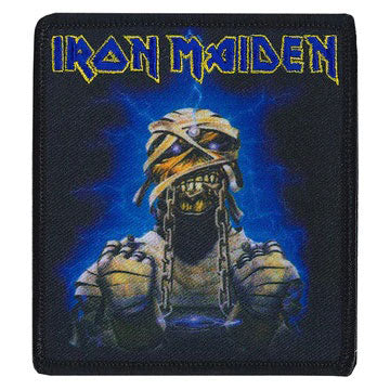 Iron Maiden Mummy Lightning Embroidered Patch