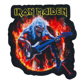 Iron Maiden Ring of Fire Embroidered Patch