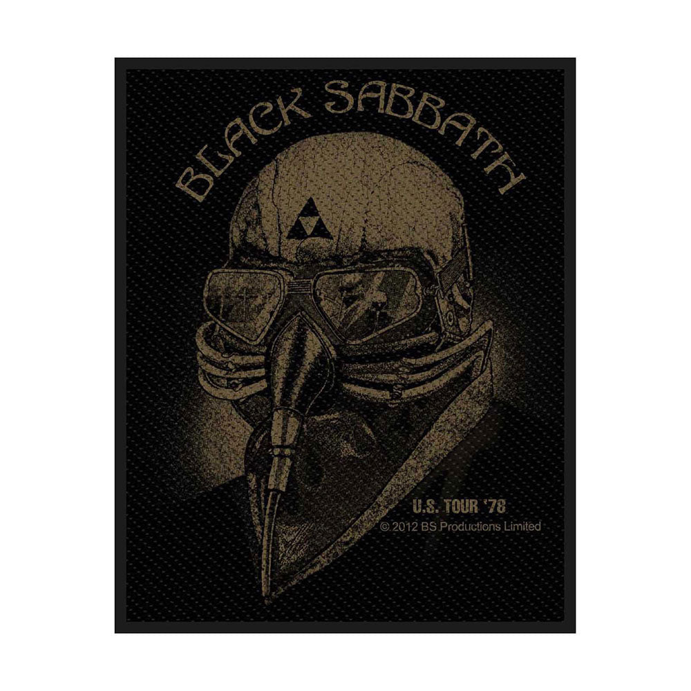 Black Sabbath Us Tour 1978 Woven Patch
