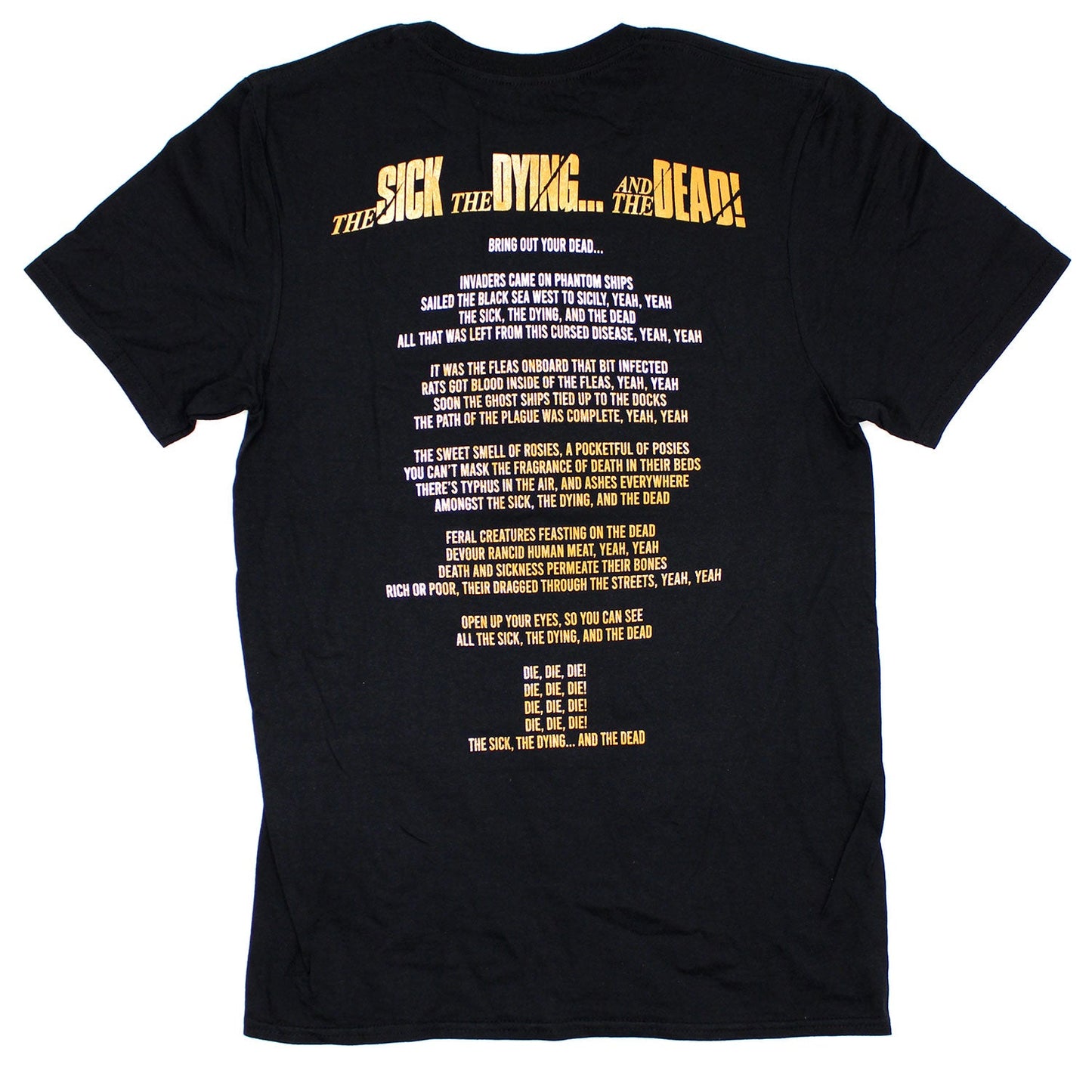 Megadeth The Sick The Dying... And The Dead! T-shirt