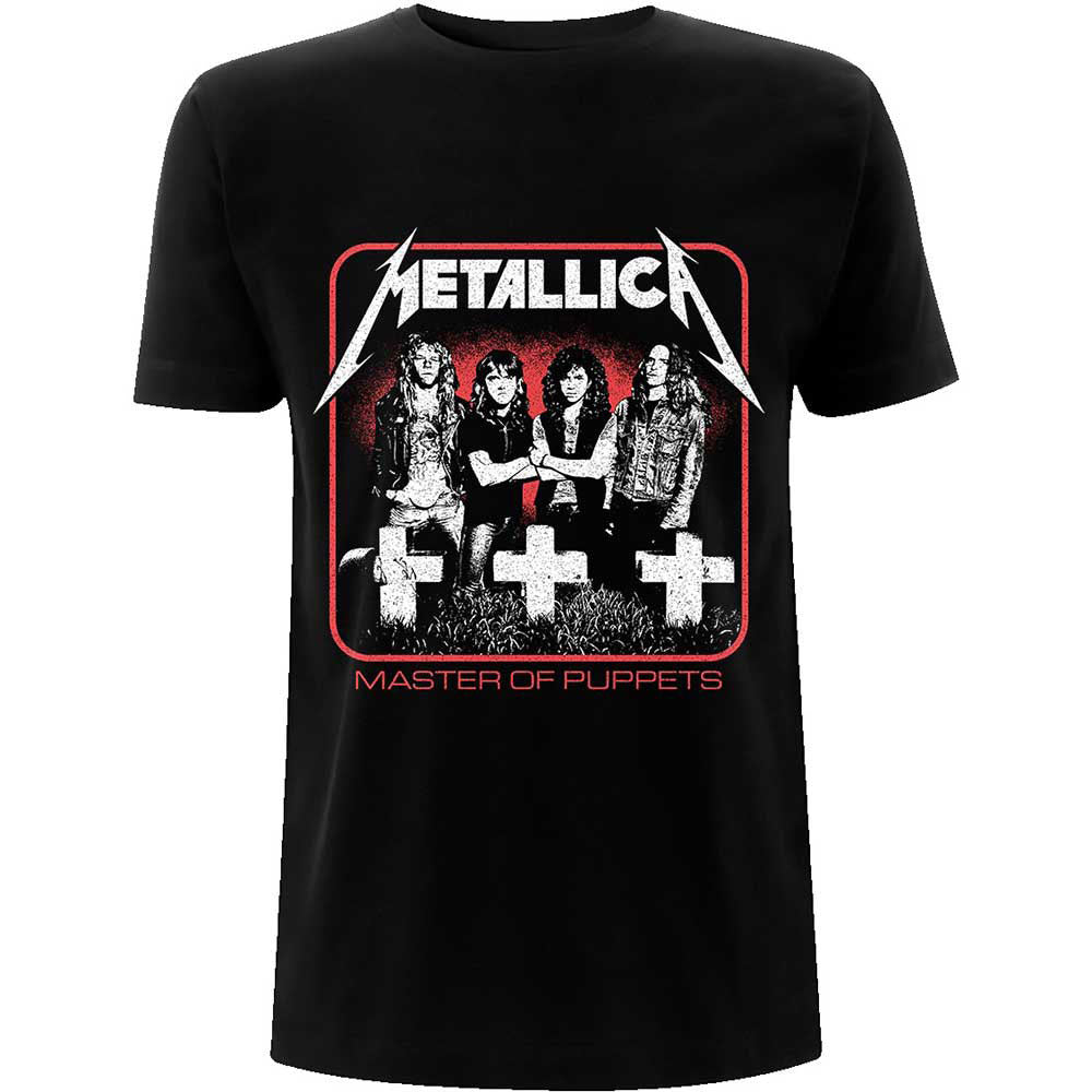 Metallica Vintage Master Of Puppets Photo T-shirt