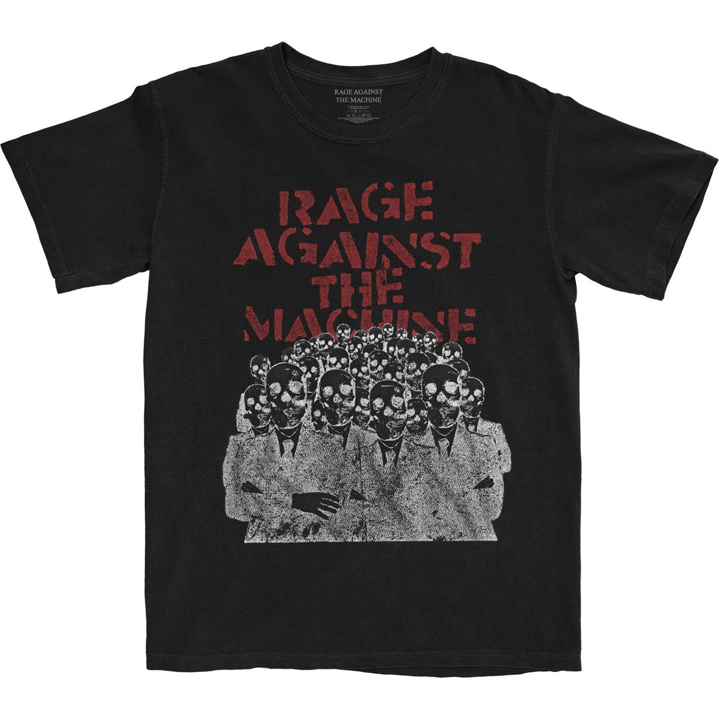 Rage Against The Machine Crowd Masks T-shirt