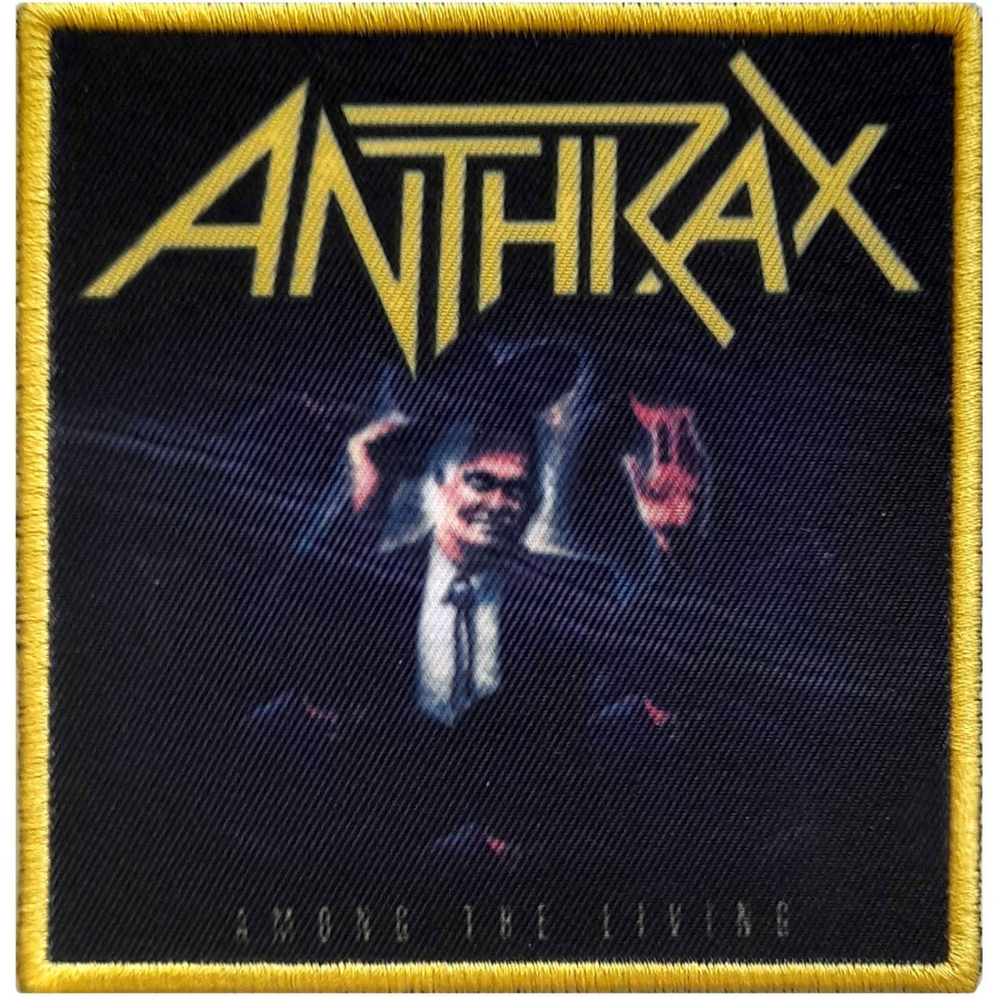 Anthrax Among The Living Woven Patch