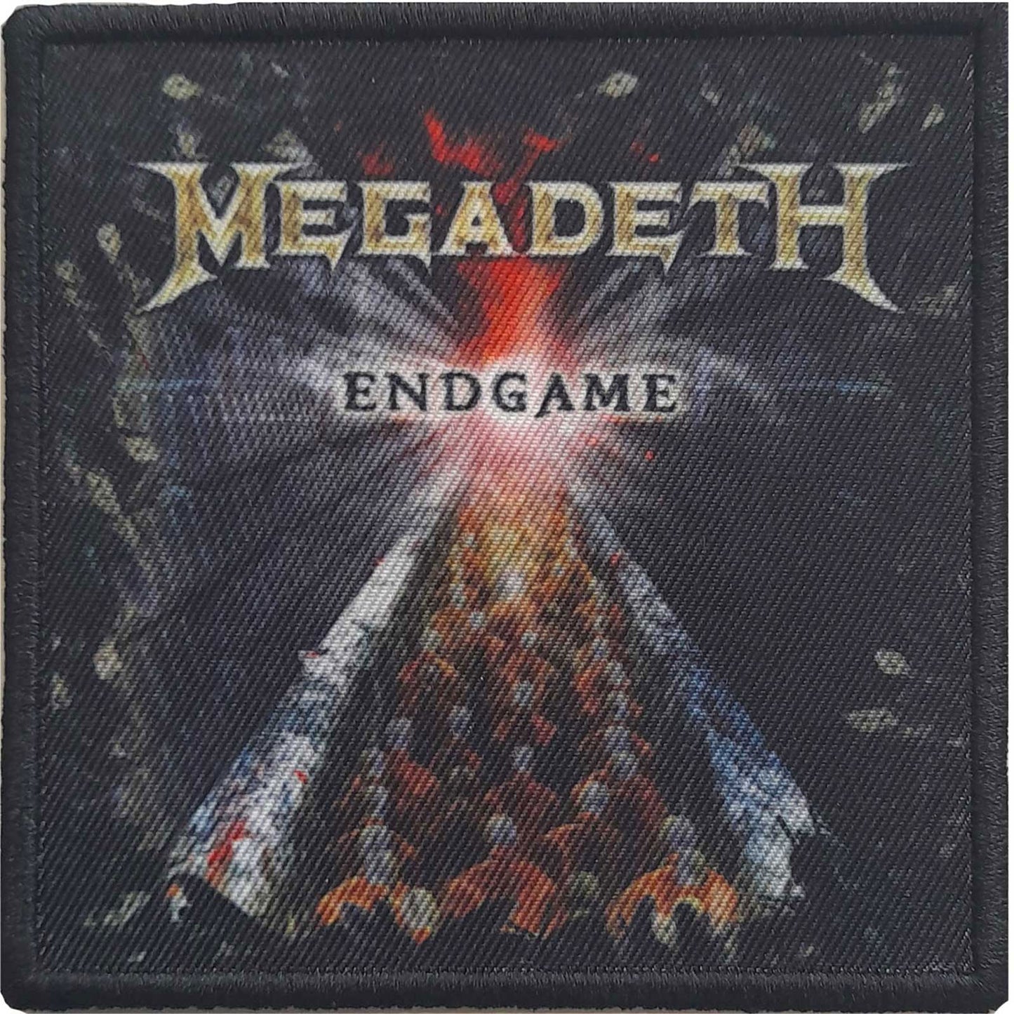 Megadeth End Game Woven Patch