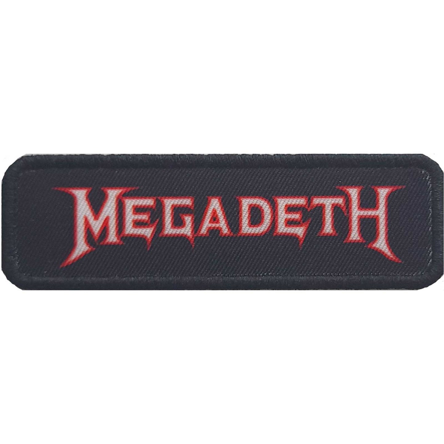 Megadeth Logo Outline Woven Patch