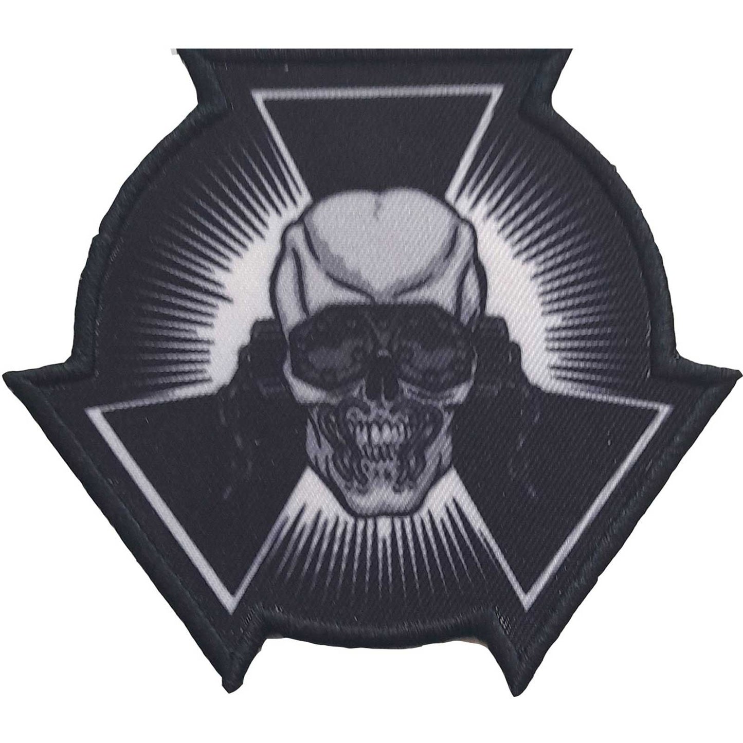 Megadeth Skull Start Woven Patch