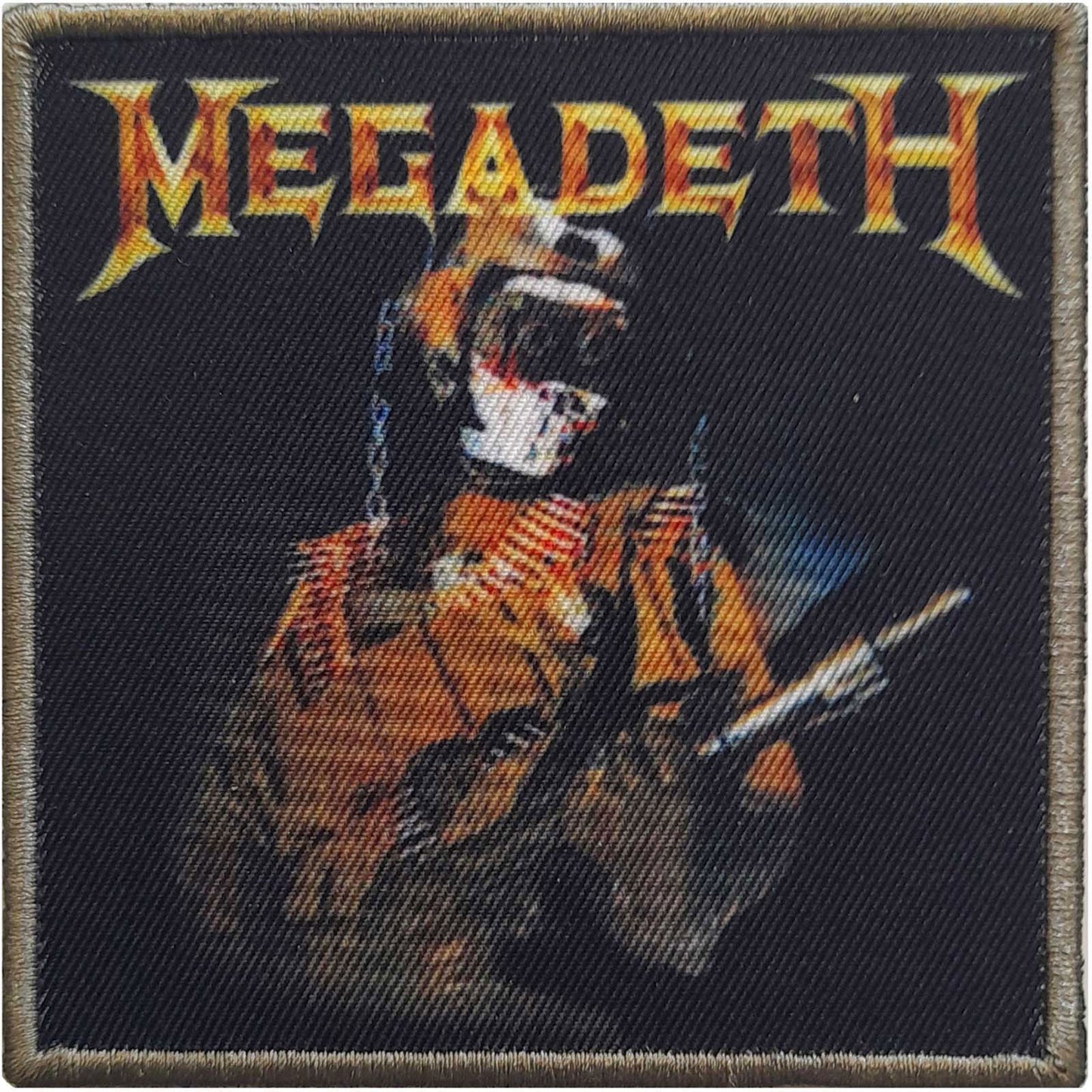 Megadeth Trooper Woven Patch