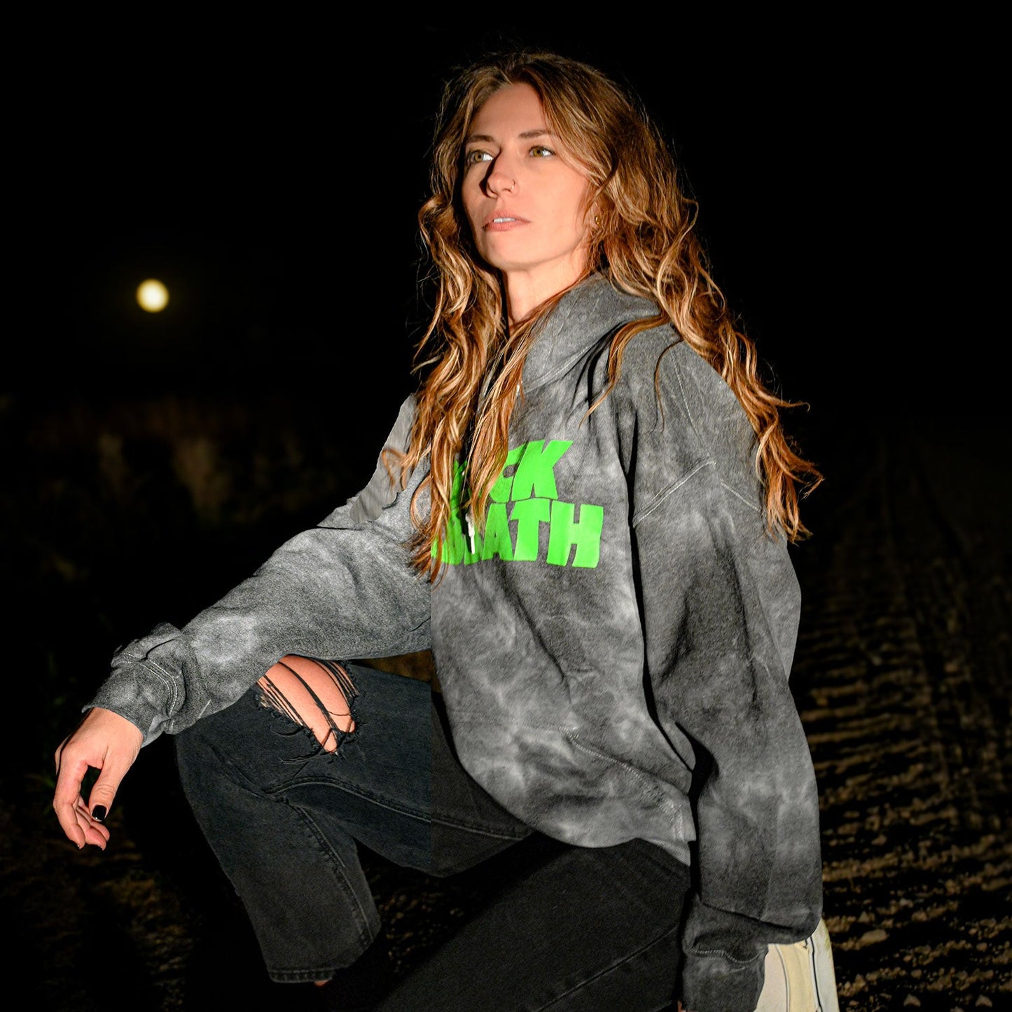 Glow-In-The-Dark Cathedral Hooded Sweatshirt