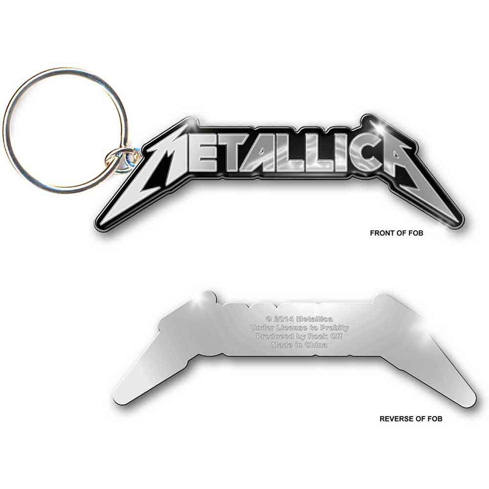 Metallica Logo Metal Key Chain