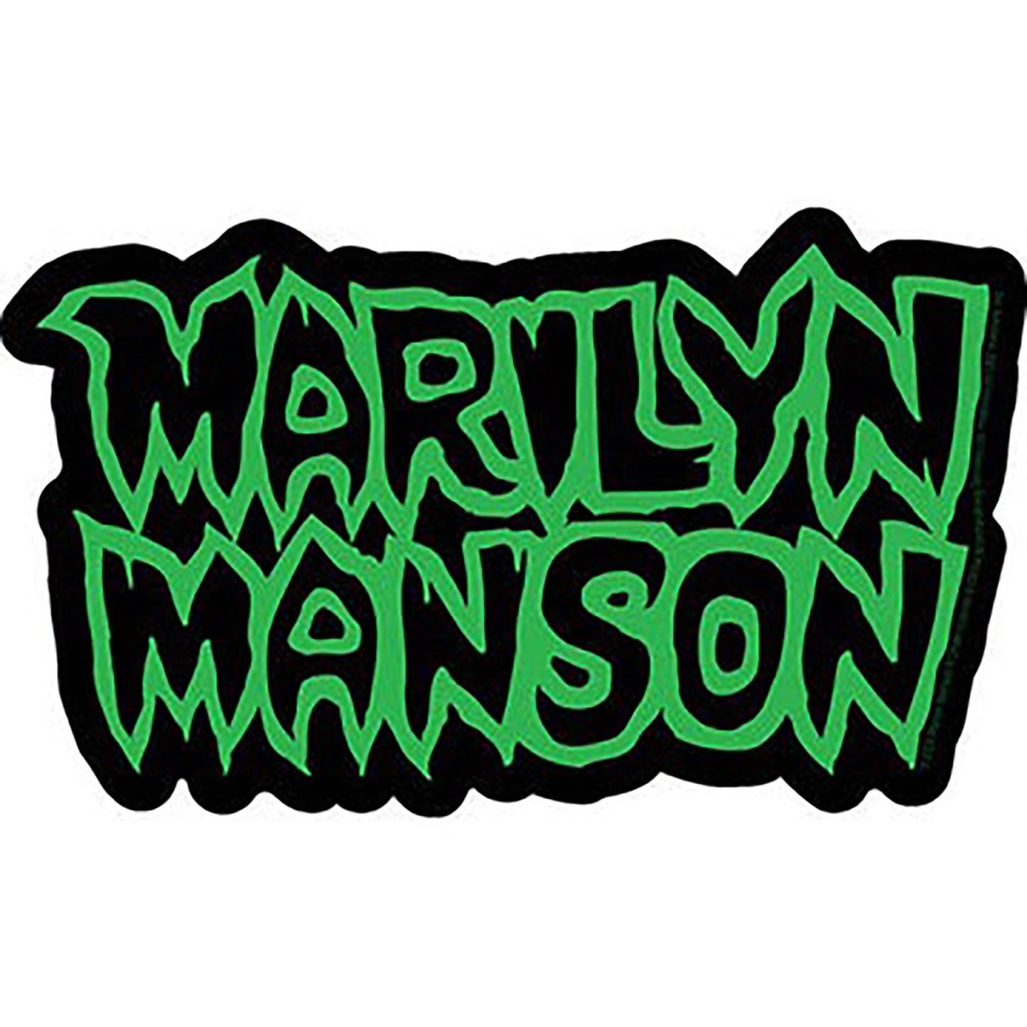 Marilyn Manson Name Logo Sticker