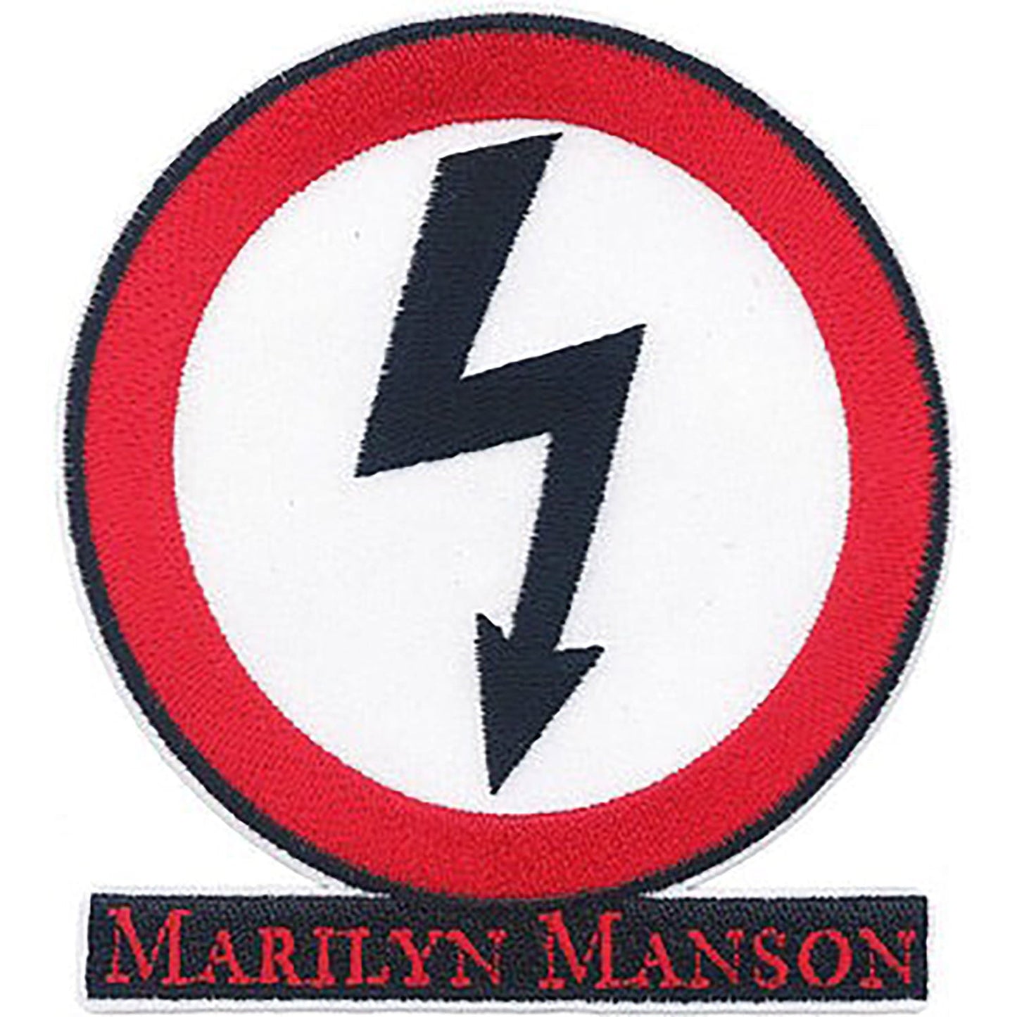 Marilyn Manson Crooked Arrow Embroidered Patch