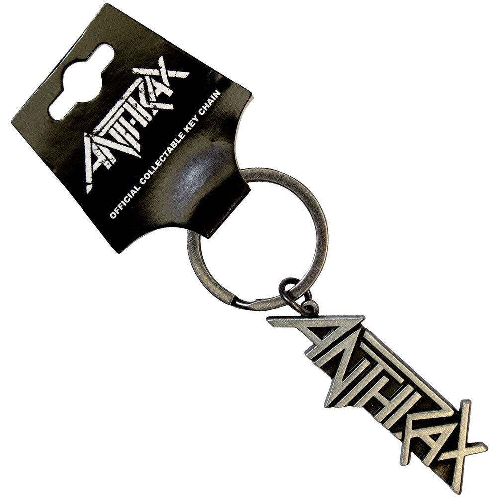 Anthrax Logo Metal Key Chain