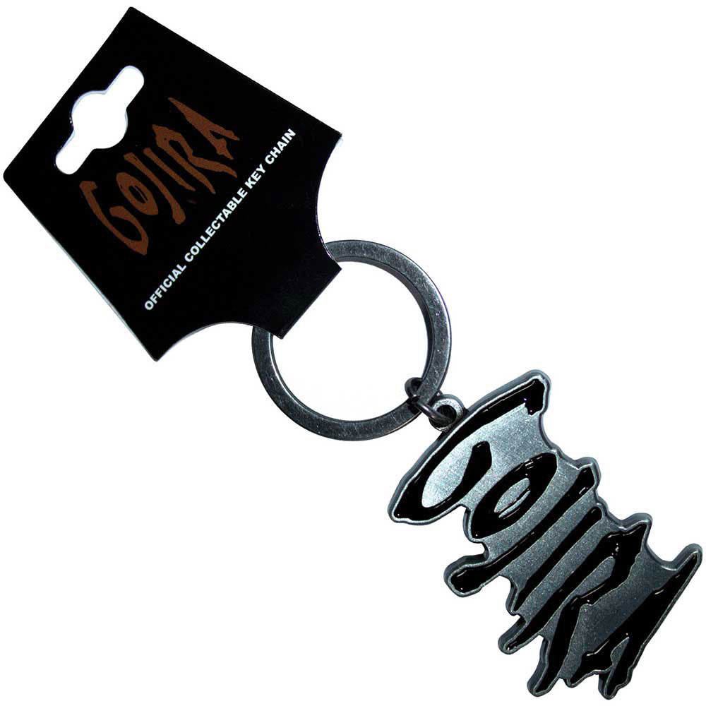 Gojira Logo Metal Key Chain