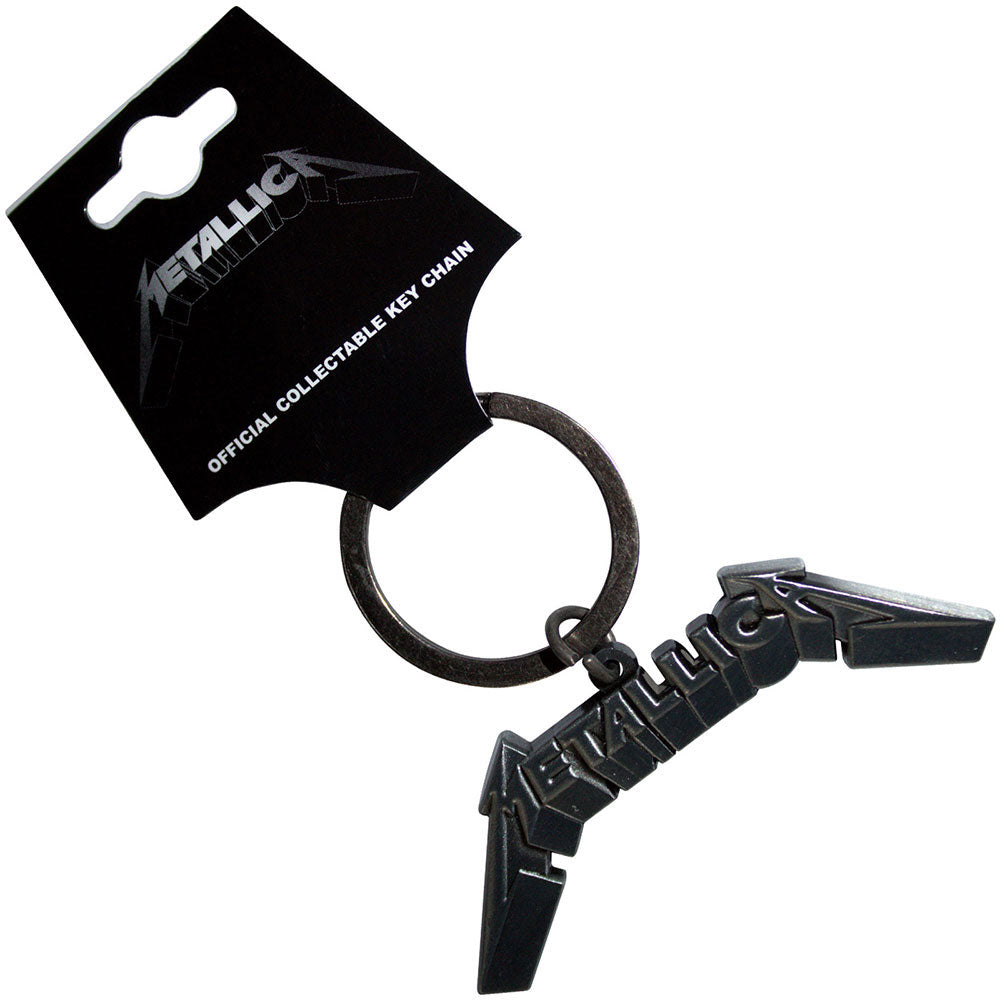 Metallica 3d Logo Metal Key Chain