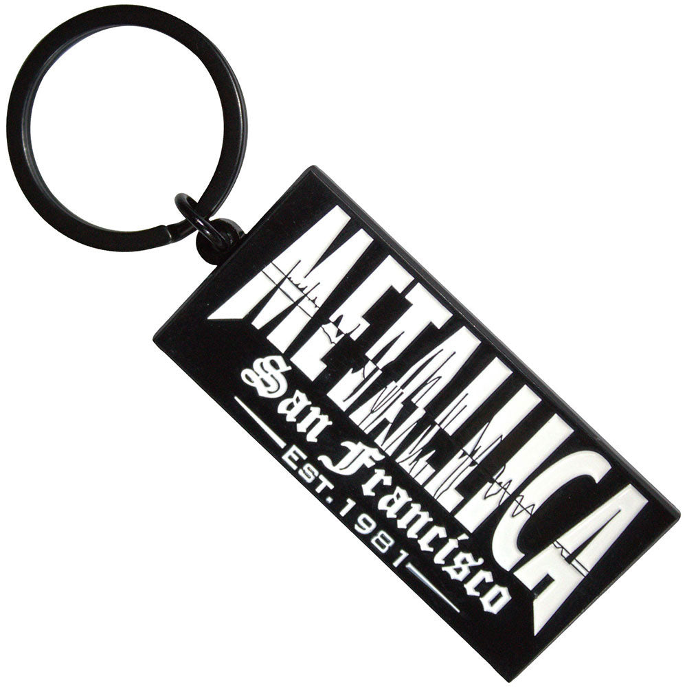 Metallica Quake Metal Key Chain