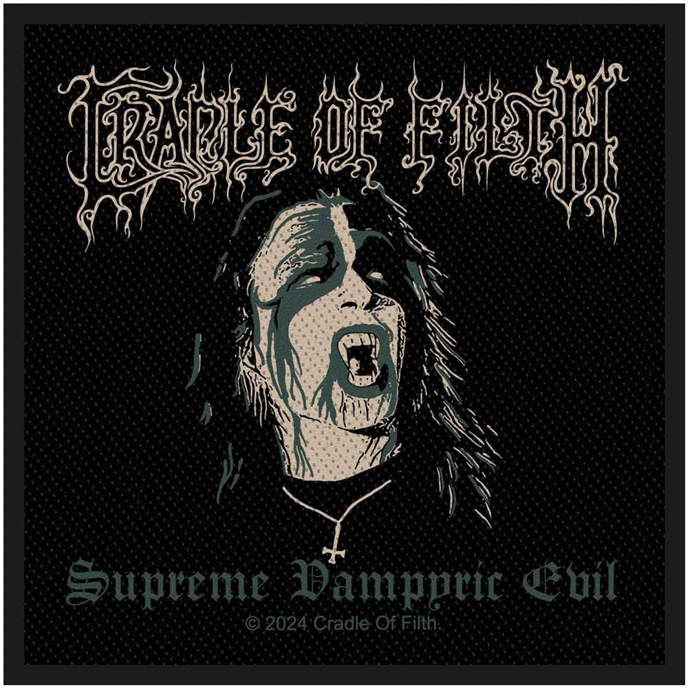 Cradle Of Filth Supreme Vampyric Evil Woven Patch