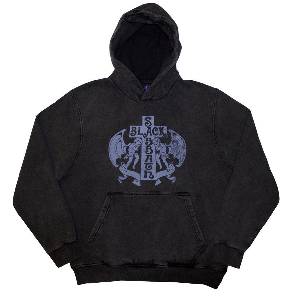 Angels Stone Wash Hooded Sweatshirt