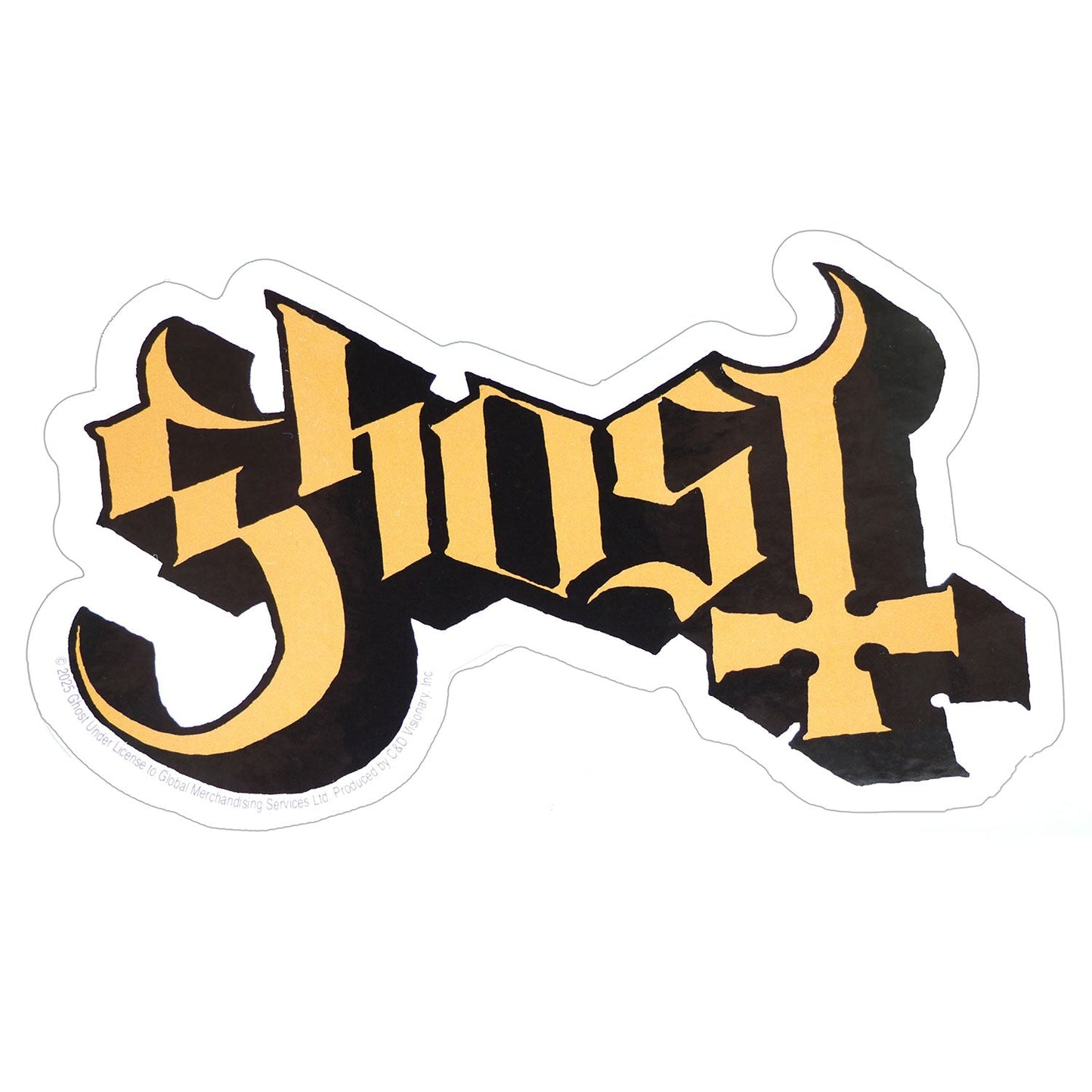 Ghost Logo Sticker