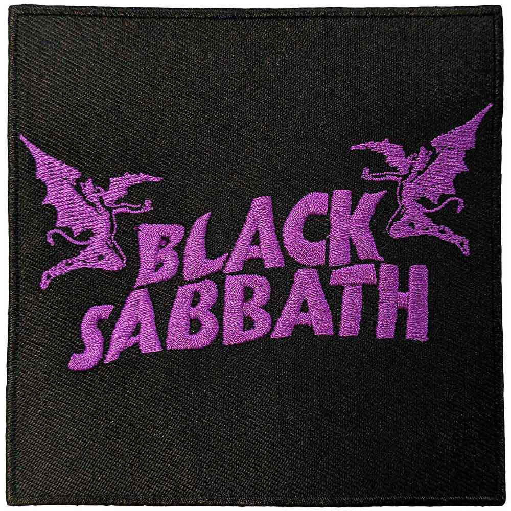 Black Sabbath Wavy Logo & Daemons Woven Patch