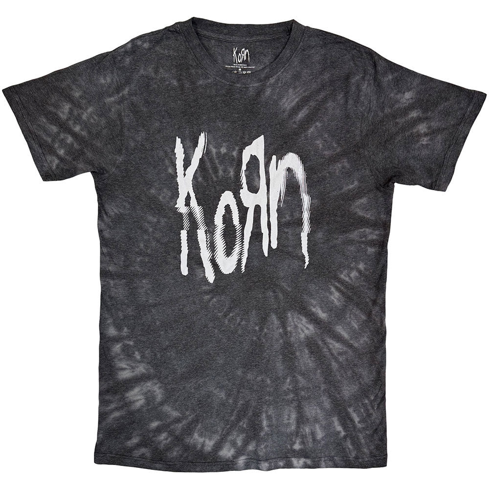 Korn Spider Glitch Stone Wash T-shirt
