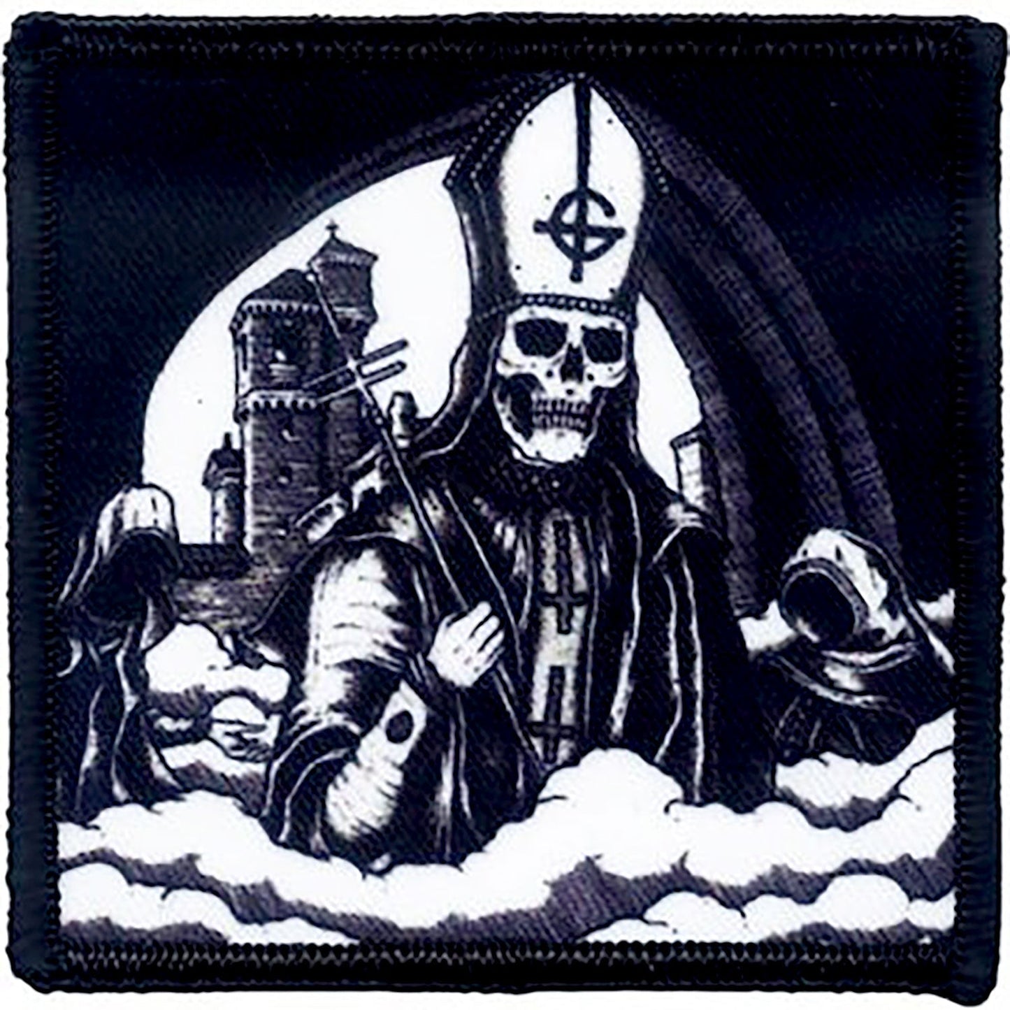 Ghost Secular Embroidered Patch