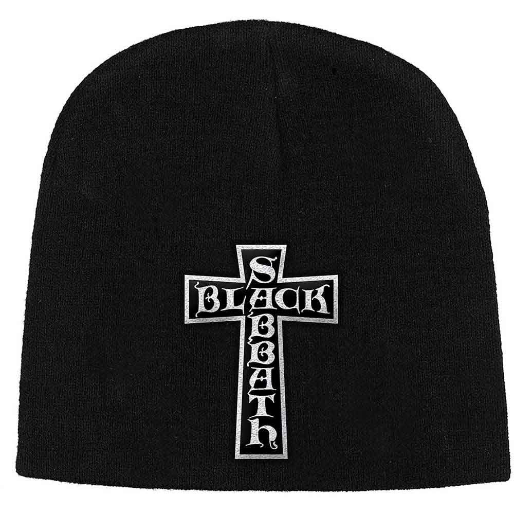 Black Sabbath Cross Logo Beanie