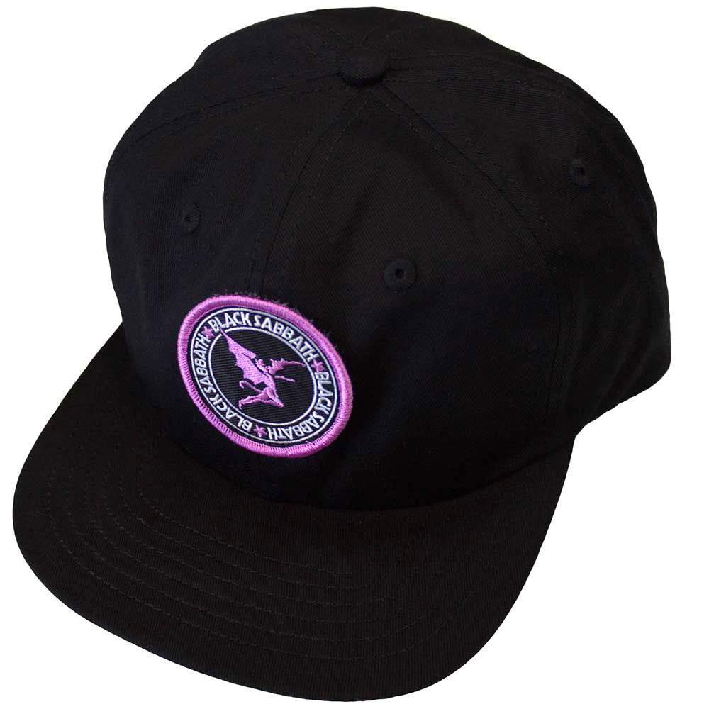 Black Sabbath Purple Daemon Emblem Baseball Cap