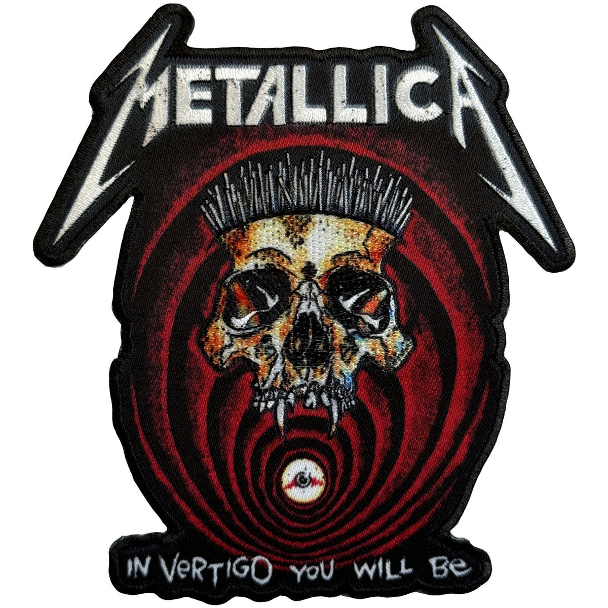 Metallica In Vertigo Detail Woven Patch