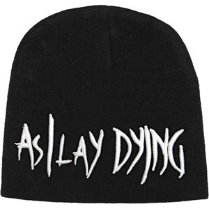 As I Lay Dying Logo Embroidered Beanie